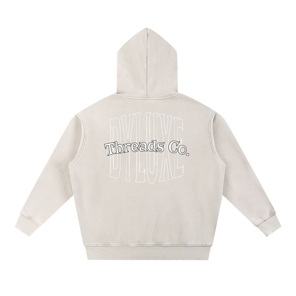 White DTC. Oversize Hoodie