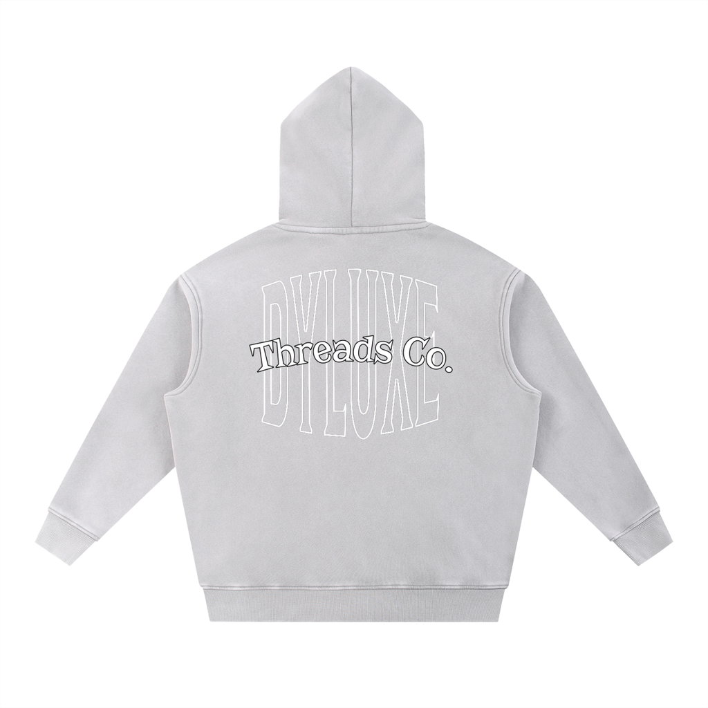 White DTC. Oversize Hoodie