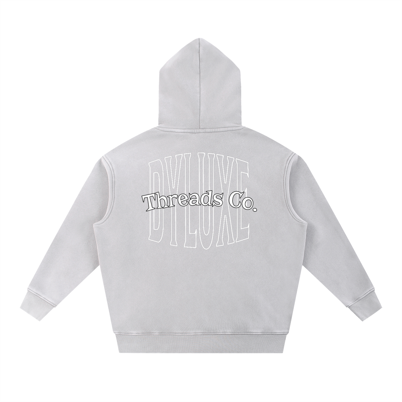 White DTC. Oversize Hoodie