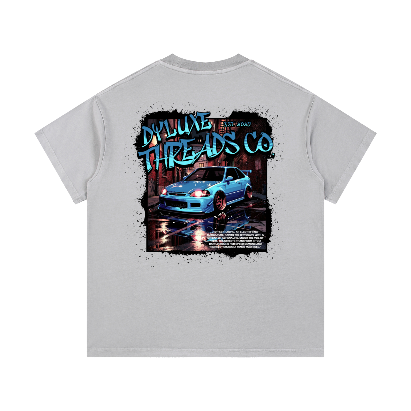 Slammed Civic Vintage T-Shirt